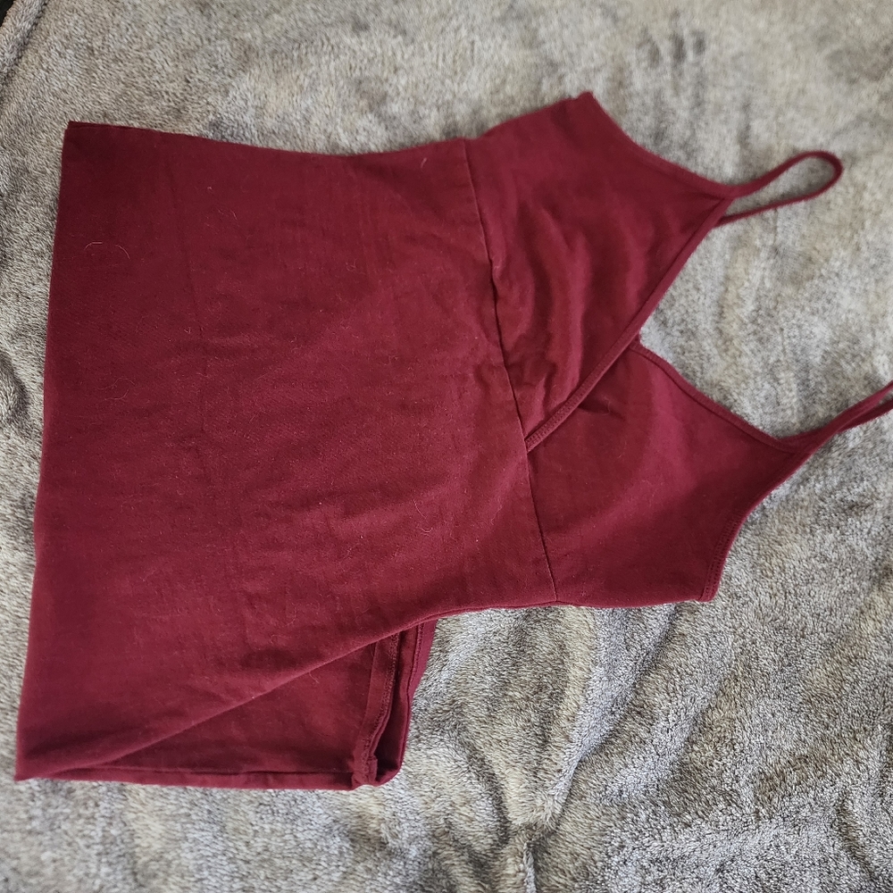 NWOT Wild Fable Mini Dress - Deep Red Bodycon - Small